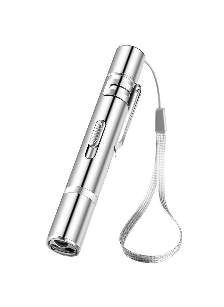 Arabest LED Laser Light Pointer Silver  - Image 1