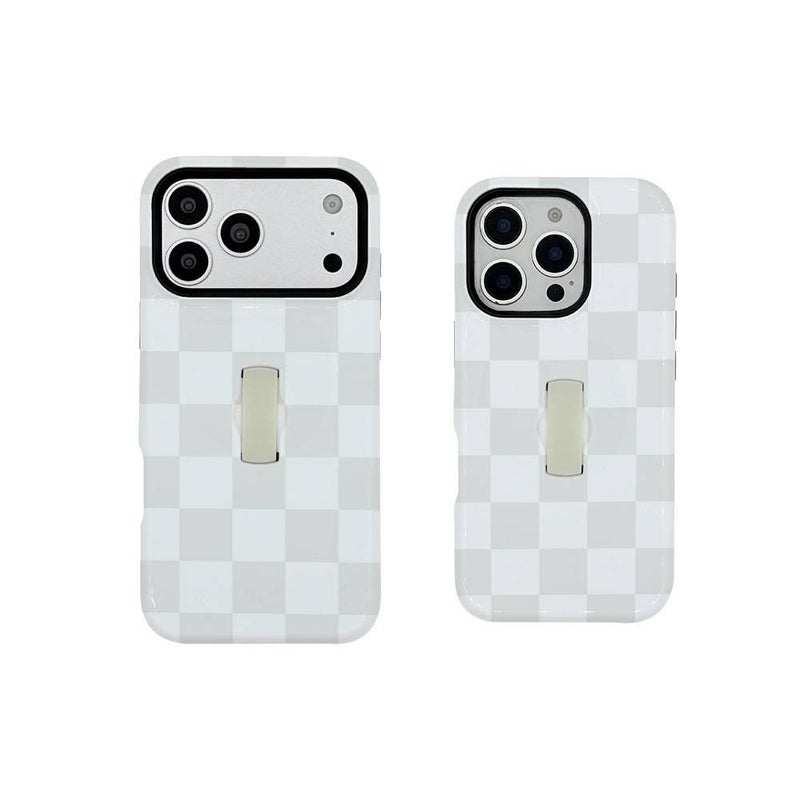 غطاء واقي بTPU+PC لـ iPhone 16 / 16 Plus / 16 Pro / 16 Pro Max مع حامل قائم ومغناطيس قوي مع مقاوم للصدمات مع مقاوم للخدش مع حماية من السقوط باللون Gold مغناطيسي بوظيفة حامل من ماد. - Veloris - Image 5