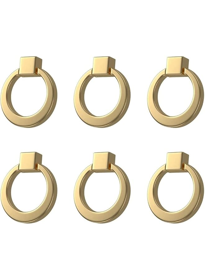 promass 6 Pcs Zinc Alloy Cabinet Door Drawer Knobs Cupboard Closet Door knobs Pull knobs for Kitchen Drawer Bedroom Furniture - Image 1