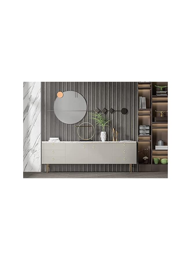 promass 6 Pcs Zinc Alloy Cabinet Door Drawer Knobs Cupboard Closet Door knobs Pull knobs for Kitchen Drawer Bedroom Furniture - Image 5