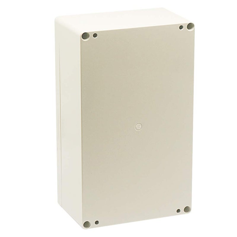 Zulkit Junction Box ABS Plastic Dustproof Waterproof IP65 Universal Electrical Boxes Project Enclosure Gray 7.9 x 4.7 x 2.95 inch (200 x 120 x 75 mm) - Image 3