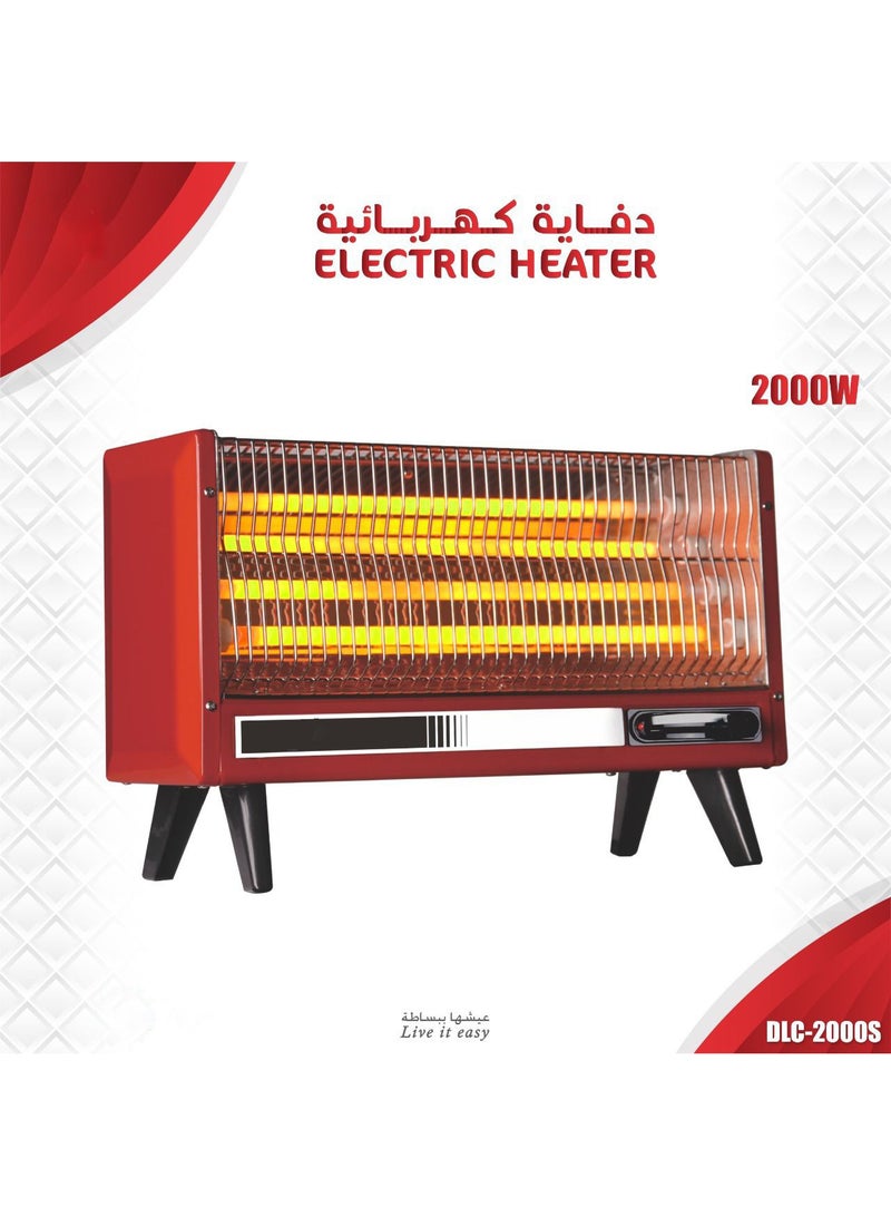 Electric Room Heater with Different Heat Levels 2000W - Image 2