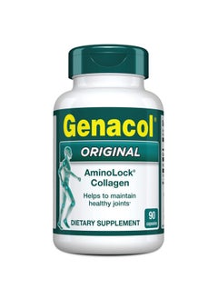 Genacol Hydrolyzed Collagen Joint Health Supplement For Men & Women By Genacol ; Extra Absorbing Patented Technology For Joint Support ; Glutenfree Nongmo ; Colageno Hidrolizado ; Genacol Original 90 Capsules  - Image 1