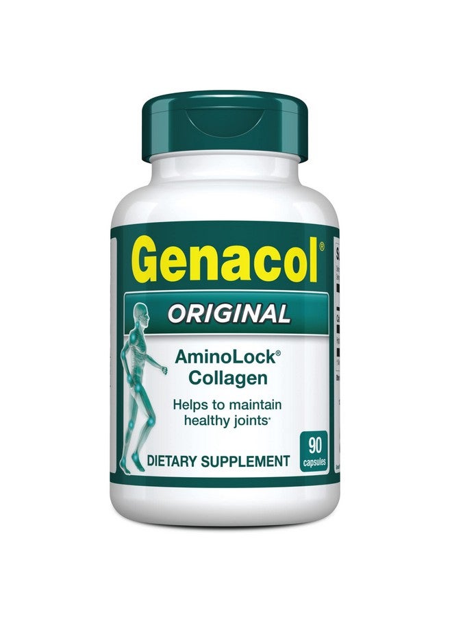 Genacol Hydrolyzed Collagen Joint Health Supplement For Men & Women By Genacol ; Extra Absorbing Patented Technology For Joint Support ; Glutenfree Nongmo ; Colageno Hidrolizado ; Genacol Original 90 Capsules - Image 1
