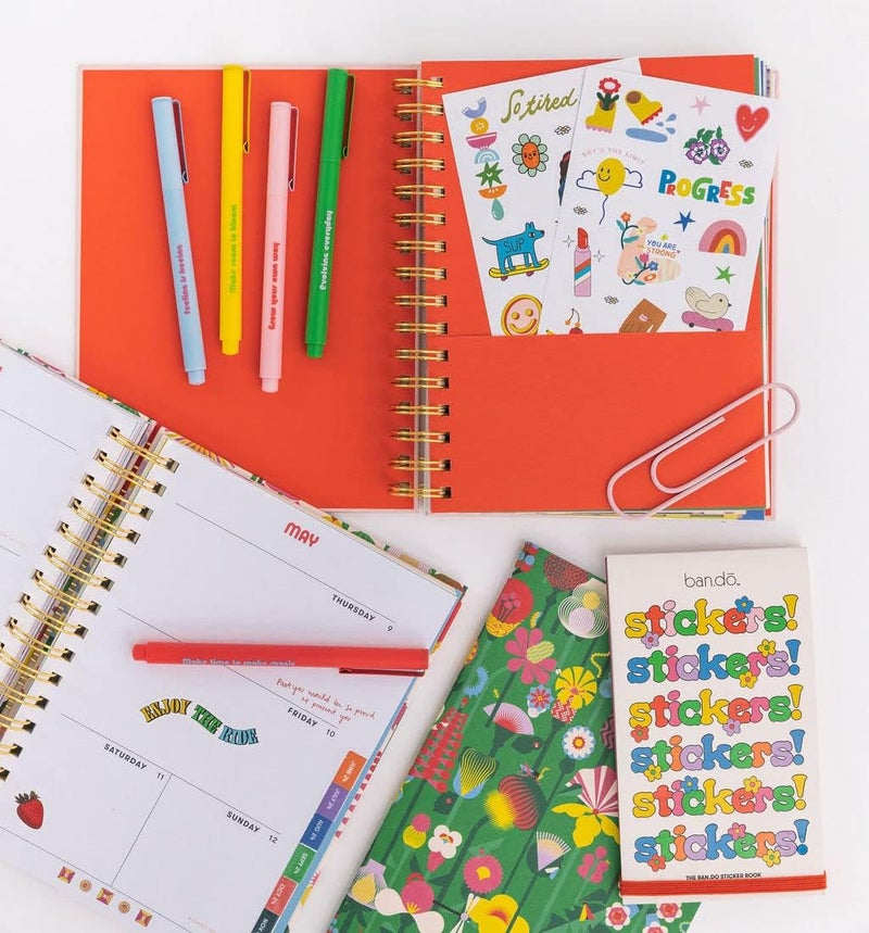 ban.do Sticker Book with Over 700 Assorted Stickers and 35 Sheets with Fun/Colorful/Aesthetic Pack for Scrapbooking Planners or Journals, Issue 9 - Image 4