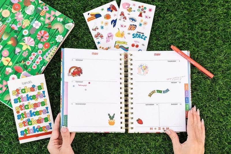 ban.do Sticker Book with Over 700 Assorted Stickers and 35 Sheets with Fun/Colorful/Aesthetic Pack for Scrapbooking Planners or Journals, Issue 9 - Image 5
