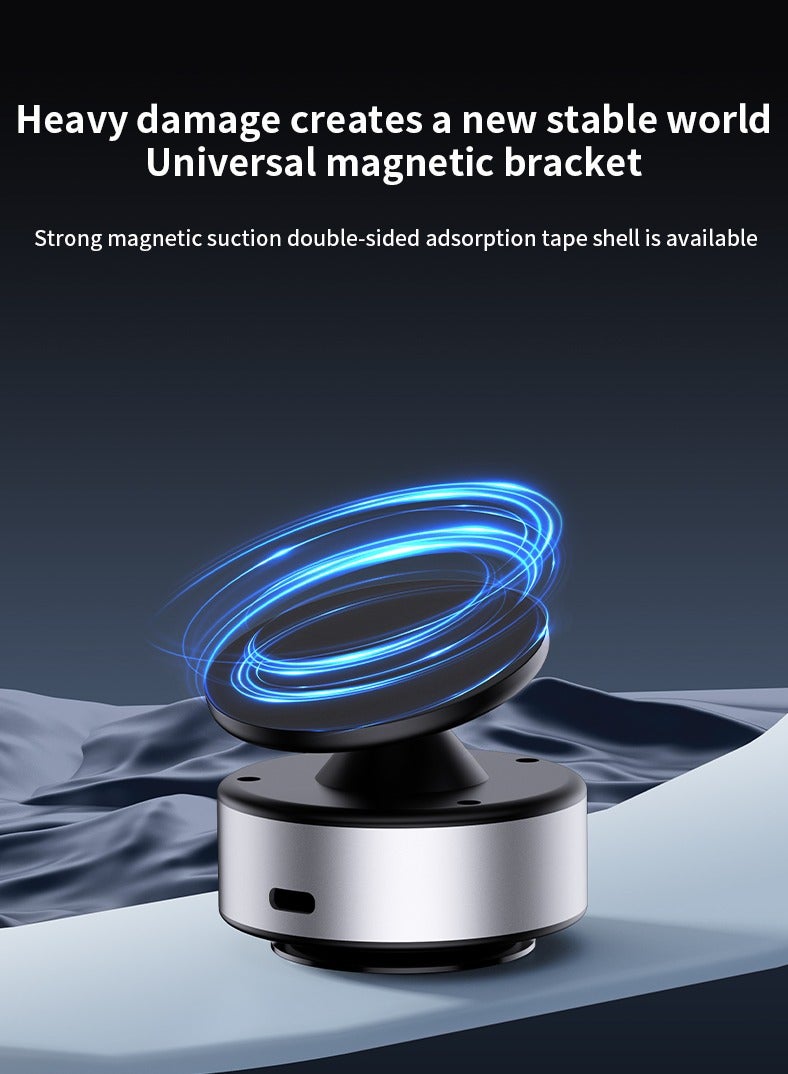 MagSafe-Compatible Car & Home Mount – Dual Suction Cup Design with Ultra-Stable Vacuum Grip, Adjustable Base for Flexible Placement, Magnetic Stand for Dual Use  - Image 4