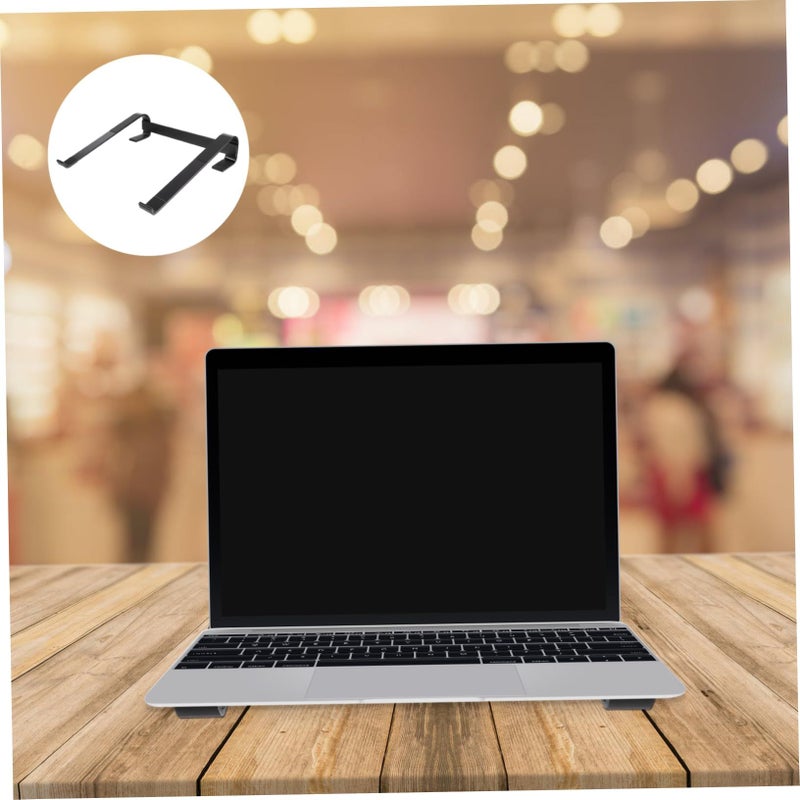Aluminum Ergonomic Laptop Riser Stand Foldable Notebook Holder Heat Dissipation Comfortable Viewing - Image 5