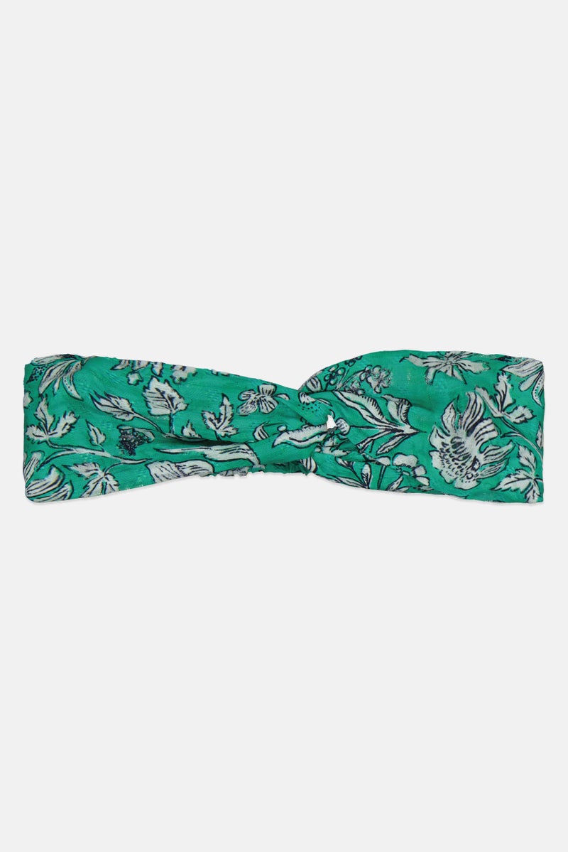 promod Women Floral Print Headband, Multicolor - Image 1