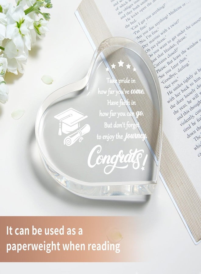 Milcier Graduation Gifts, 2026 Graduation Gifts for Her Him - Inspirational Acrylic Keepsake - College High School Graduation Decor, Masters Degree Graduate Gifts - Image 4