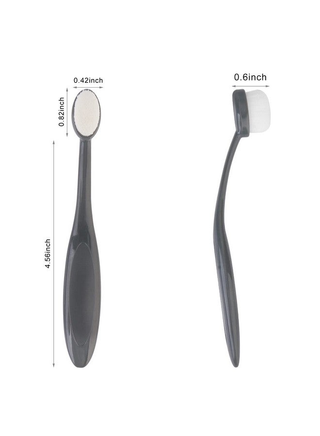 يوسينج مجموعة من 22 فرشاة صغيرة لمزج الحبر الملون، أداة صغيرة لمزج الحبر لصنع البطاقات، مجموعة واسعة من التطبيقات الحرفية، مقبض رمز اللون (حجم رأس الفرشاة 0.5 بوصة) - Image 2