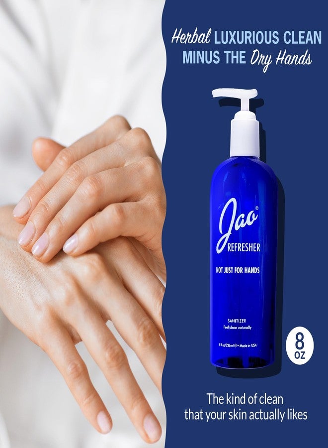 Jao Brand Refresher | Multipurpose Travel Hand Sanitizer, Face Moisturizer, Toner For Face, & Aftershave | Skin Care Travel Essentials | Plant-based | No Parabens, No Sulphates | 8 oz - Image 2