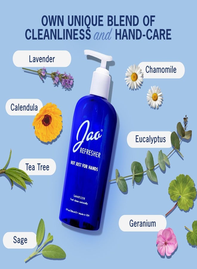 Jao Brand Refresher | Multipurpose Travel Hand Sanitizer, Face Moisturizer, Toner For Face, & Aftershave | Skin Care Travel Essentials | Plant-based | No Parabens, No Sulphates | 8 oz - Image 4