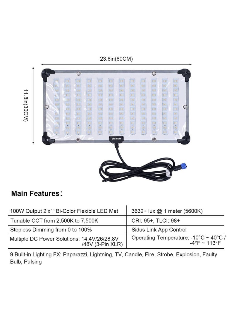 Aputure - Aputure Amaran F21x Bi-Color LED Flexible Fabric Light - Image 1