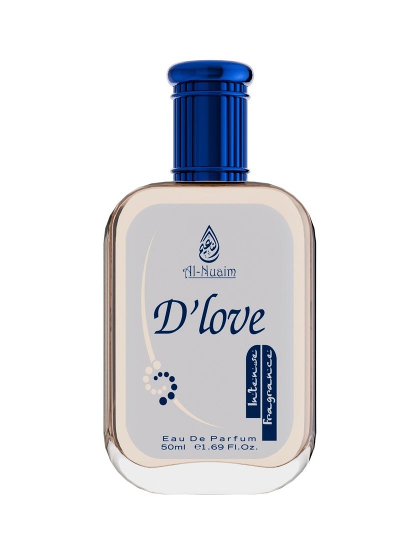 Al-Nuaim Deep Love Eau De Parfum for Men & Women - 50ml | EDP Perfume | Long Lasting & Luxury Fragrance