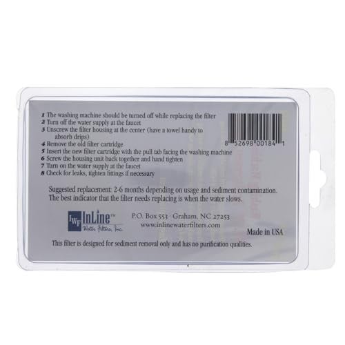 Inline Water Filters 84470 Washing Machine Replacement Filter (2-Pack) - Image 5