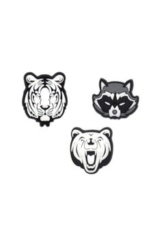 3 Pieces Mawkly Cartoons Design Brooch