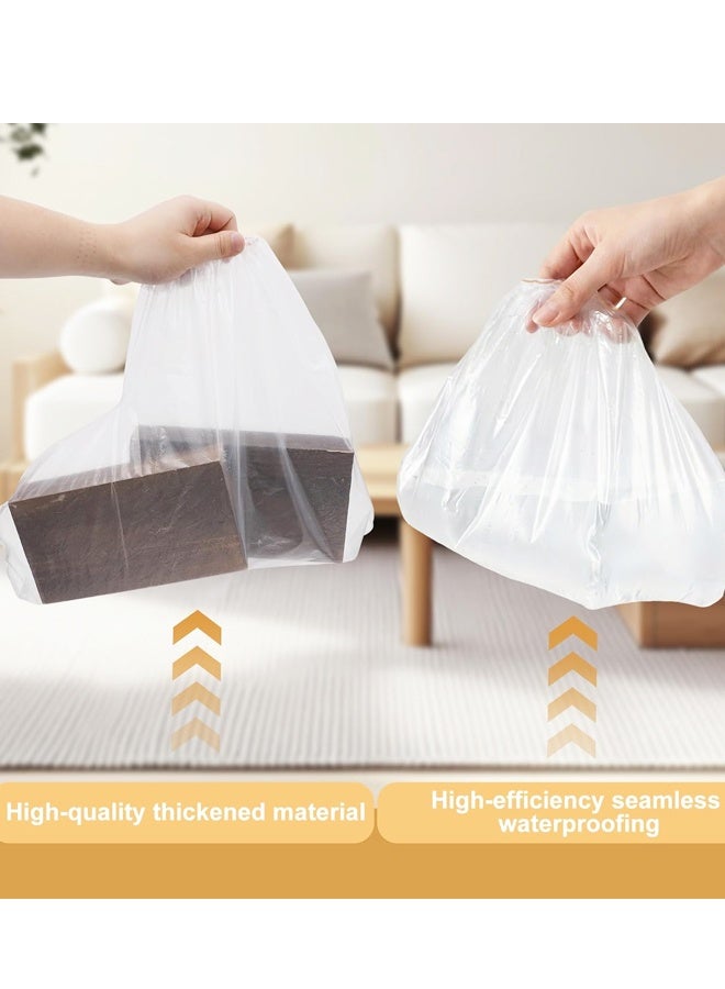 10Pairs Disposable Waterproof Shoe Covers Non Slip PE Boot Covers - Image 3