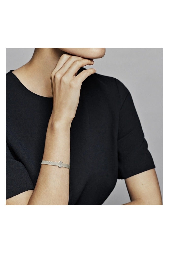 PANDORA Reflexions Letter I Silver Clip Charm  - Image 1