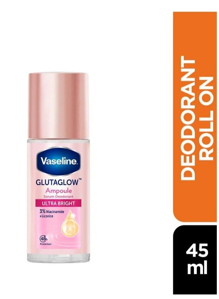 فازلين سيروم فازلين جلوتاجلو أمبولة فائق الإشراقة، 3% نياسيناميد + عرق السوس، 45 مل - Image 1