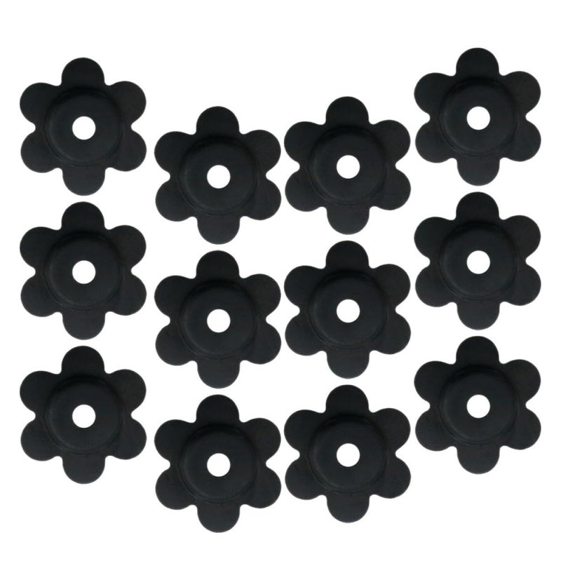 12 Pcs Rubber Garden Flag Stoppers Anti Skid Yard Holder Accessories For Patio - Image 2
