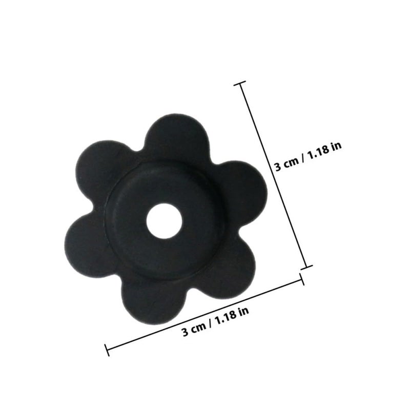 12 Pcs Rubber Garden Flag Stoppers Anti Skid Yard Holder Accessories For Patio - Image 3