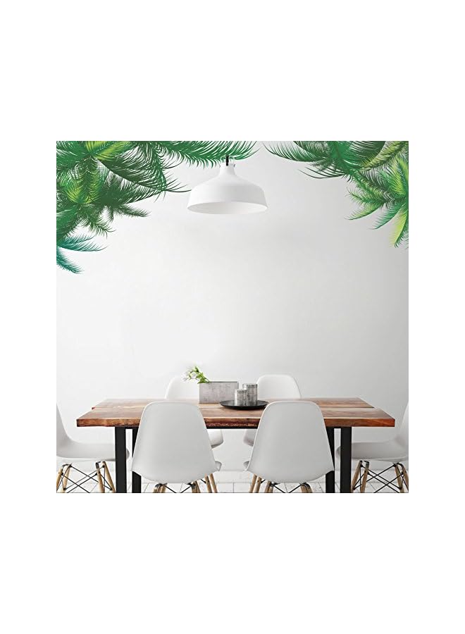Zaboon Leaf Bedroom Living Room Background Wall Stickers Paste Walldecals Decor Vinyl Diy Palm Tree Leaves Wall Stickers For Kids Room Living Room Bedroom Wall Decals Decoration011Qz - Image 2