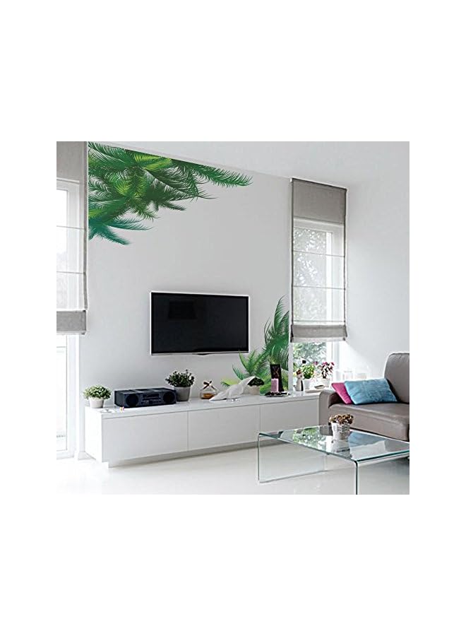 Zaboon Leaf Bedroom Living Room Background Wall Stickers Paste Walldecals Decor Vinyl Diy Palm Tree Leaves Wall Stickers For Kids Room Living Room Bedroom Wall Decals Decoration011Qz - Image 4