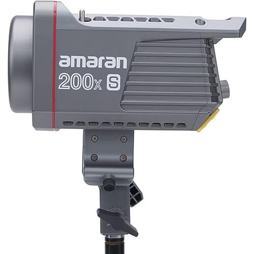 Aputure Amaran 200X-S COB LED Video Light, Bicolor 2700K-6500K, 250W, 51600Lux @ 1M, App Control, 9 Pre-Programmed Lighting Effects, Ultra-Silent Fan for Studio & Film Production - Image 3