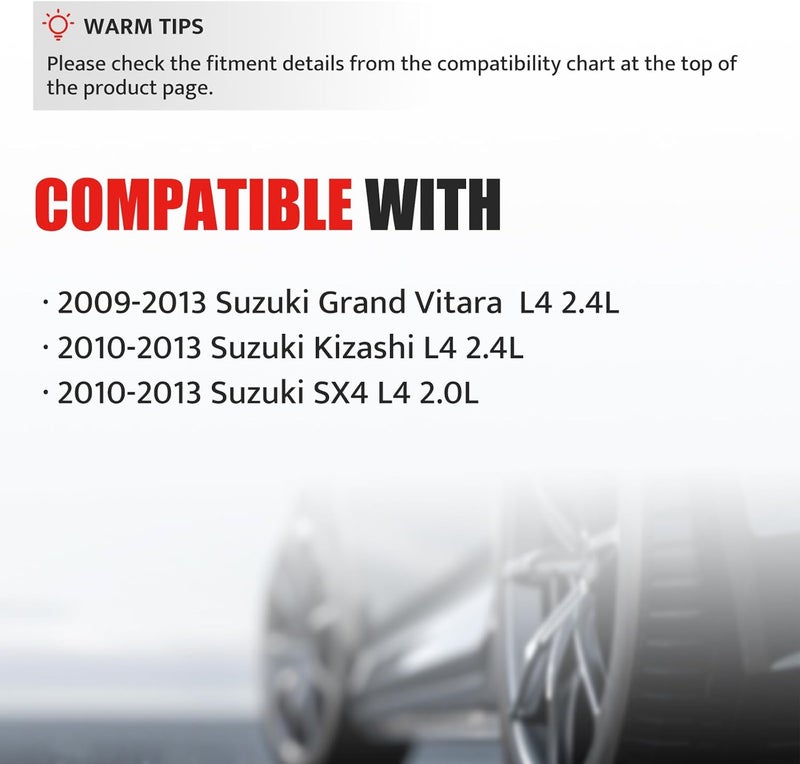 NPAUTO Ignition Coil Packs and Spark Plugs Set for Suzuki Grand Vitara, Kizashi, SX4 (2009-2013) - Image 3