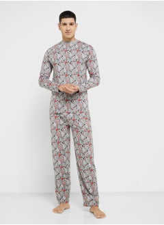 Robert Wood Nightwear T-Shirt & Pants Sets  - Image 1
