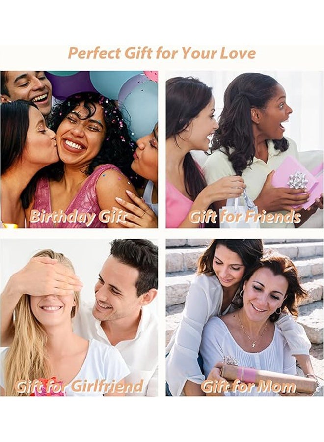 2PCS Leather Keychain Wristlet Cute Bow Keychian Car Keys Accessories Bling Purse Charms Bag Charms Gifts for Women - Image 5