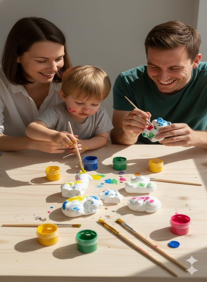 AYLA World Paint Art Kit for Kids, Complete Creative Activity Set, Non-Toxic, Art and Craft Birthday Gift for Kids|Children|Boys and Girls Age 5+ (Animal Theme (Code PPA006)) - Image 3