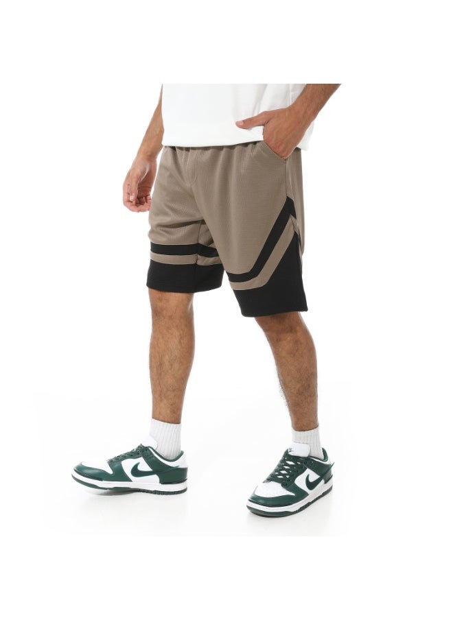 Caesar Men's Baskota shorts with side pockets  - Image 3