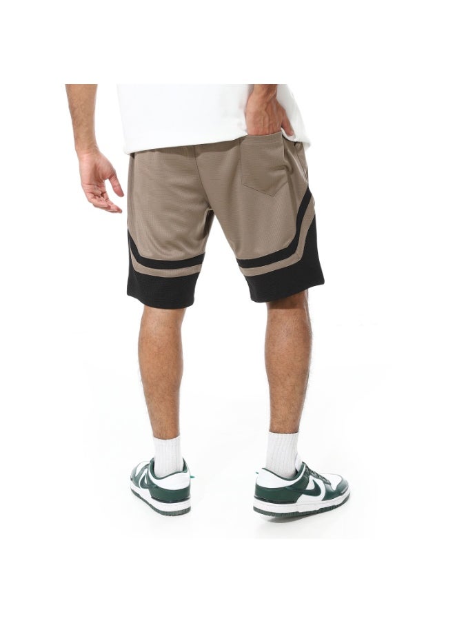 Caesar Men's Baskota shorts with side pockets  - Image 4