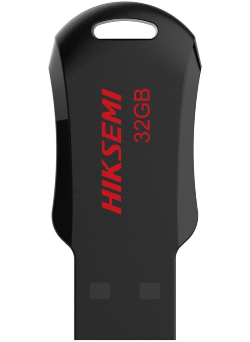 HIKSEMI 32GB USB 2.0 Flash Drive, Black | HS-USB-M200R 32G RNB - Image 1