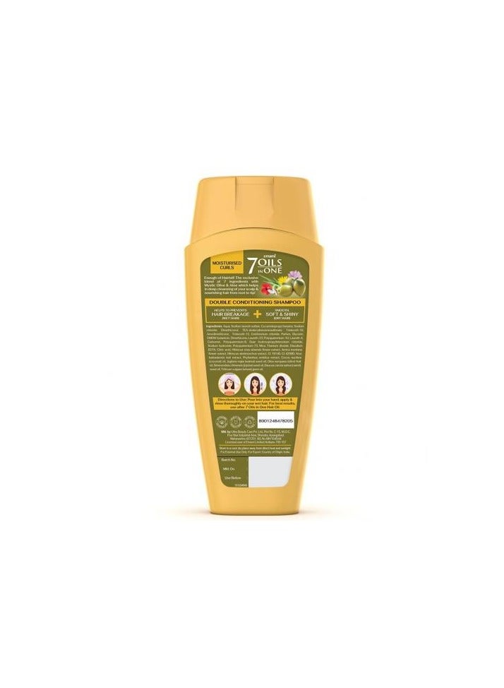 emami 7 Oil In One Double Conditioning Shampoo Mystic Olive 100ml - Image 2