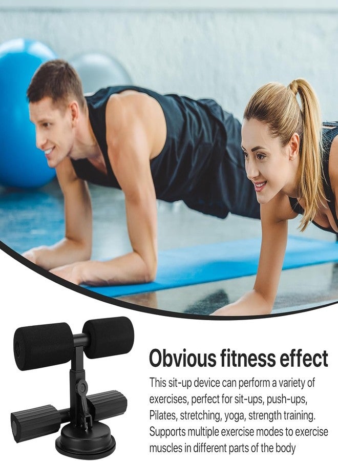 Calyrex Sit Up Bar Foot Holder Sunction, Portable Abs Foot Holder Sit Up Abdominal Exercise Equipment, Planks Yoga Stretching Training, Floor Mounted Sit Up Bar for Home - Image 2
