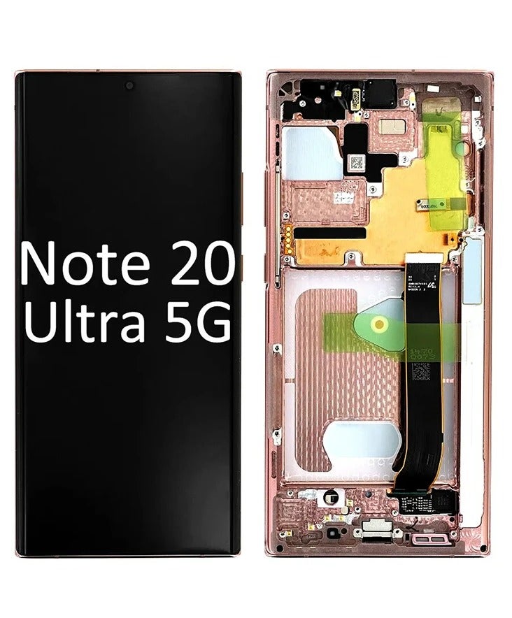 High Quality Replacement Inner Screen Compatible With SAM NOTE 20 ULTRA N986 (G) FULL WITH FRAME OLED - Generic