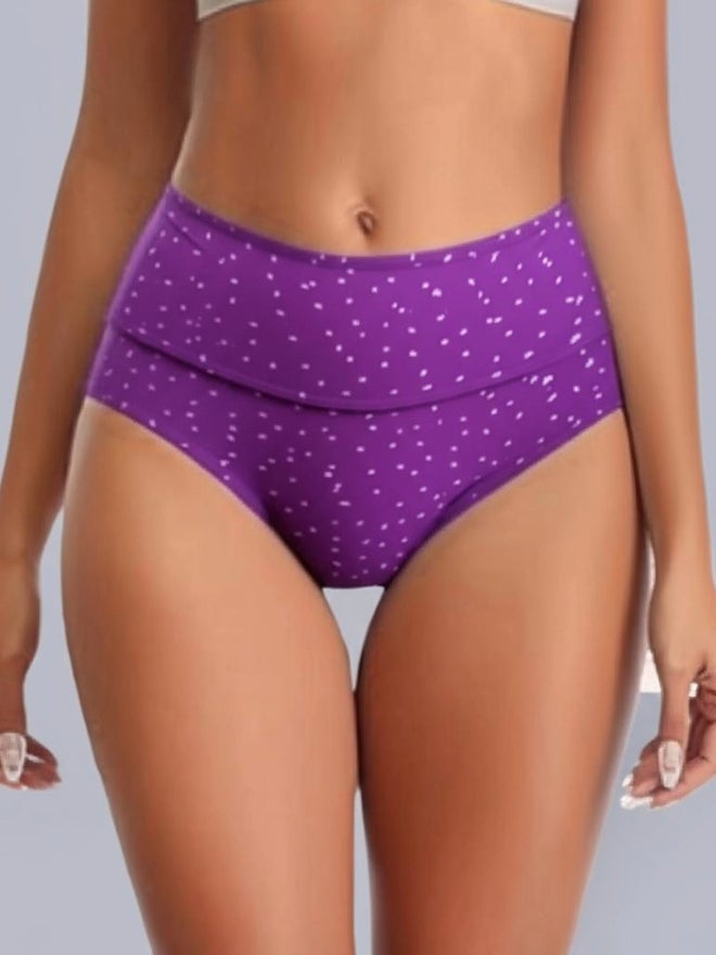 Eden Pack of 3 - Cotton Full Coverage Tummy Tucker Briefs - Image 2