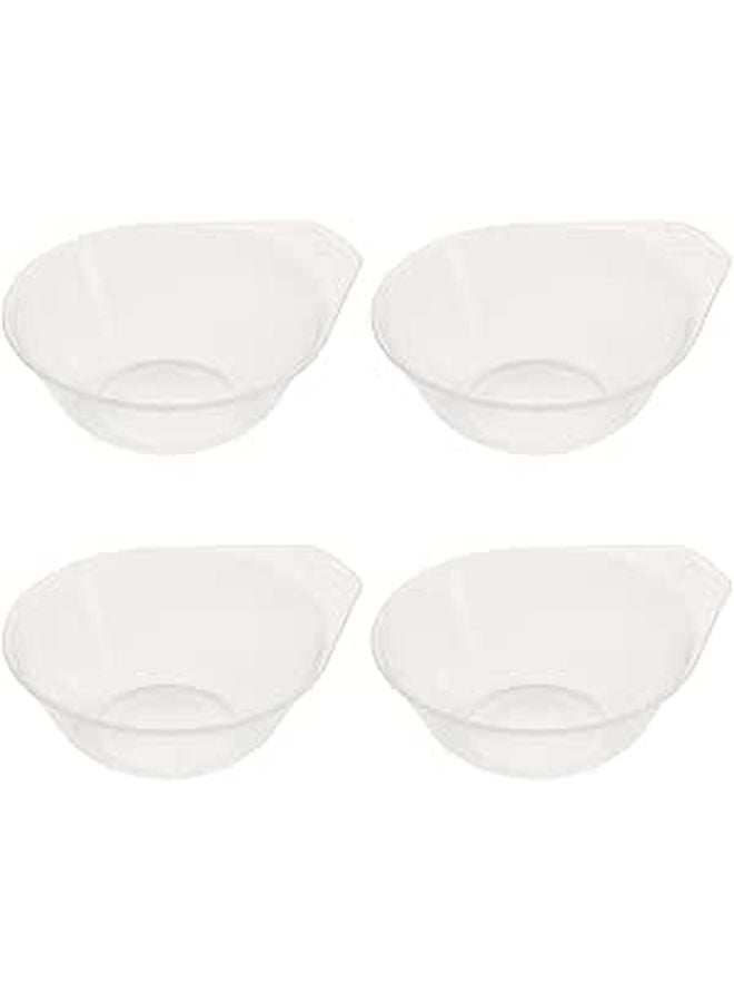 4 Pack Portable Plastic Bowls Lightweight Outdoor Camping Picnic Serving Set - Image 1