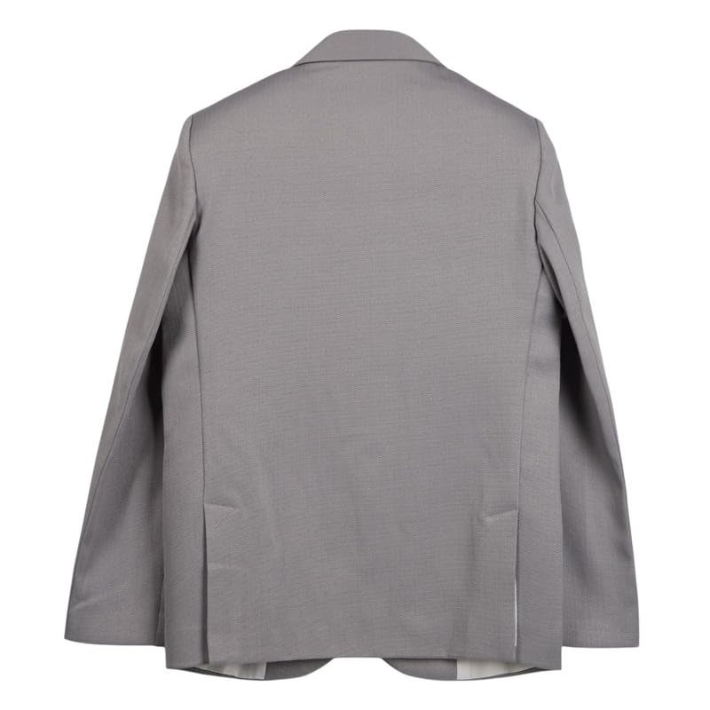 CHARCHIT Boys Regular Fit Grey Blazer and T-Shirt Set - Image 3