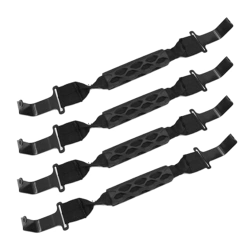 EATAKWARD 4Pcs 82215524 Grab Handles, 82215523AC Grips Grab Handles Front Rear Replacement for Jeep Wrangler 2018-2023 Gladiator JL Gladiator JT 2020-2023 Interior Grips - Image 1