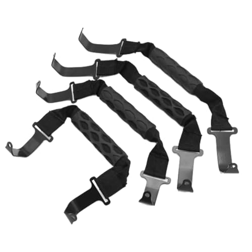 EATAKWARD 4Pcs 82215524 Grab Handles, 82215523AC Grips Grab Handles Front Rear Replacement for Jeep Wrangler 2018-2023 Gladiator JL Gladiator JT 2020-2023 Interior Grips - Image 3