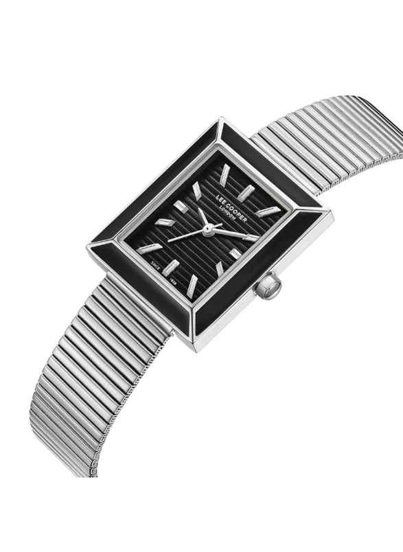 Lee Cooper Lee Cooper LC08071.350 Women's Analog Display Watch & Mesh Strap Silver