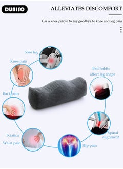 DUNISO Leg Pillow, Leg Elevation Wedge Pillow with Washable Cover, Leg and Knee Support Pillow filled with PP Cotton Relieve Sciatica, Back, Knee, Joint and Pregnancy Pain  - Image 3