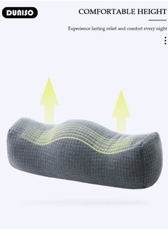 DUNISO Leg Pillow, Leg Elevation Wedge Pillow with Washable Cover, Leg and Knee Support Pillow filled with PP Cotton Relieve Sciatica, Back, Knee, Joint and Pregnancy Pain  - Image 5