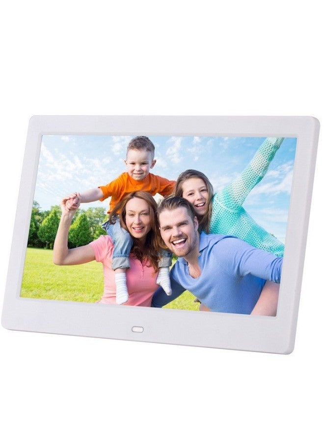 [domestic Version] Generation Calendar With Indoor And Outdoor Temperature And Humidity Electronic Clock Digital Photo Frame-Color:[first Generation] 7inch White - Image 2