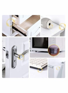 Y&D Cabinet Quiet Rubber Bumpers, 3M Adhesive Backing,Soft Close Pads(100Pcs)  - Image 2