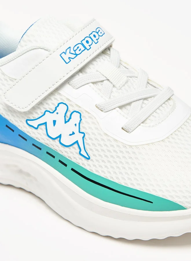 Kappa Boys' Logo Detail Sports Shoes with Hook and Loop Closure